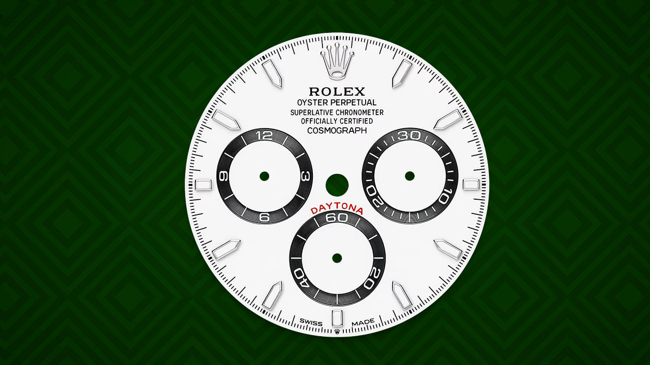 Rolex Cosmograph Daytona White Dial & Stick Hour Marker