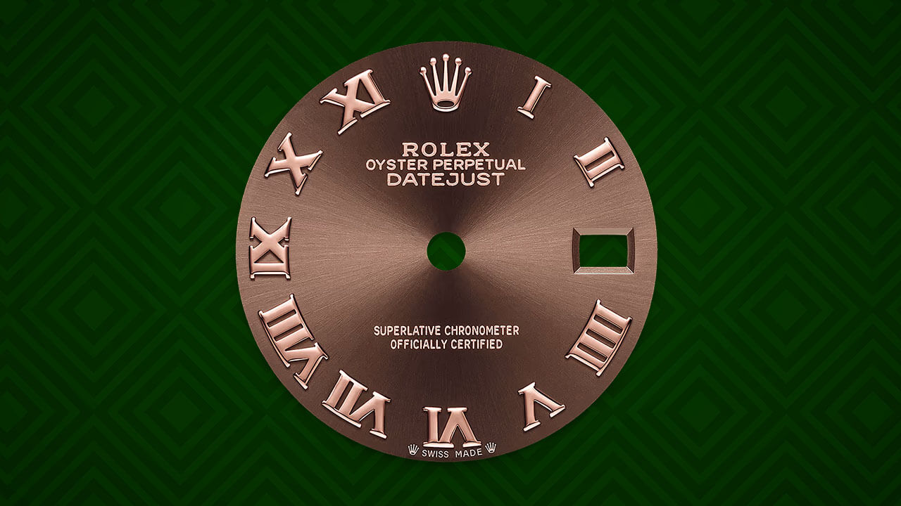 Rolex Lady-Datejust Chocolate Dial with Roman Numerals Hour Markers