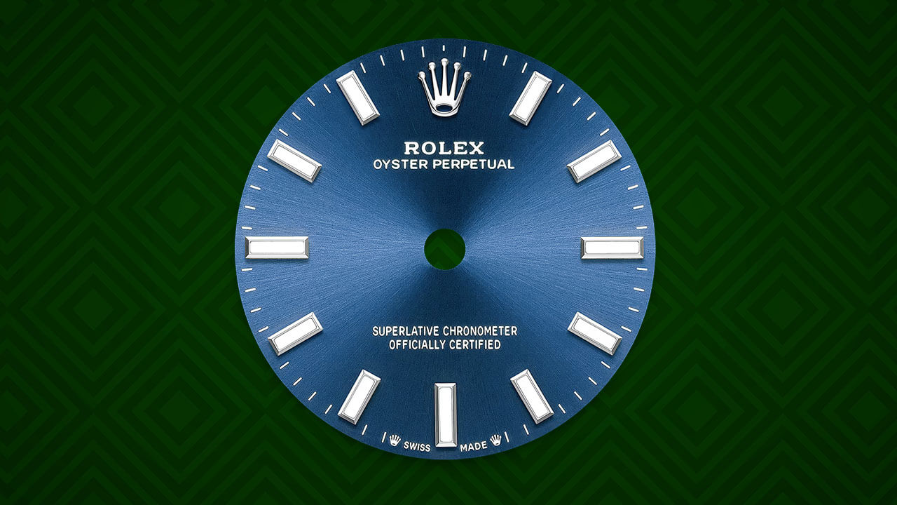 Rolex Oyster Perpetual 31mm Blue Dial with Stick and Hour Markers